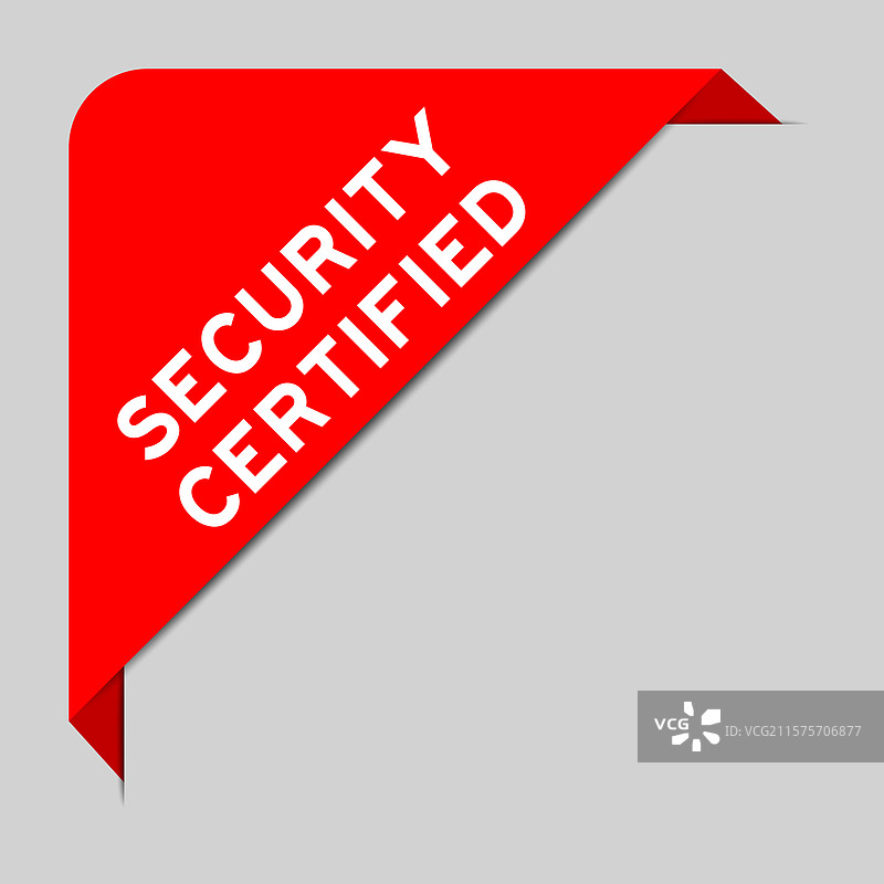 带有文字的红色角标横幅图片素材