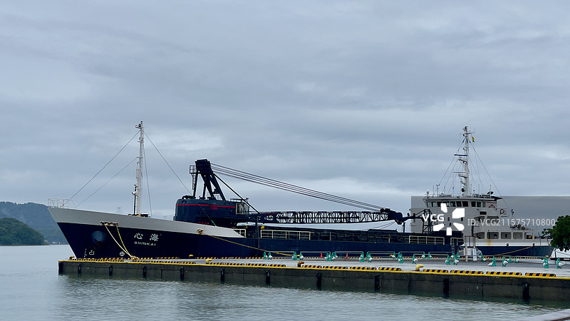 三角港海湾风景图片素材