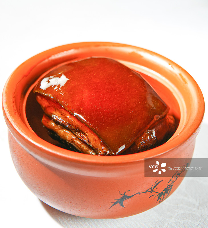 一盅东坡肉图片素材