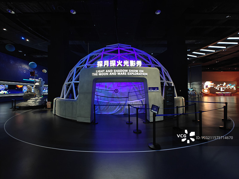珠海太空中心三号展厅图片素材