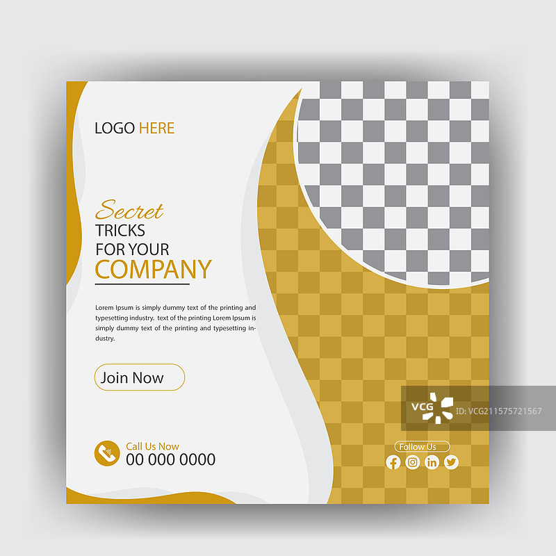 双图商业社交媒体帖子图片素材