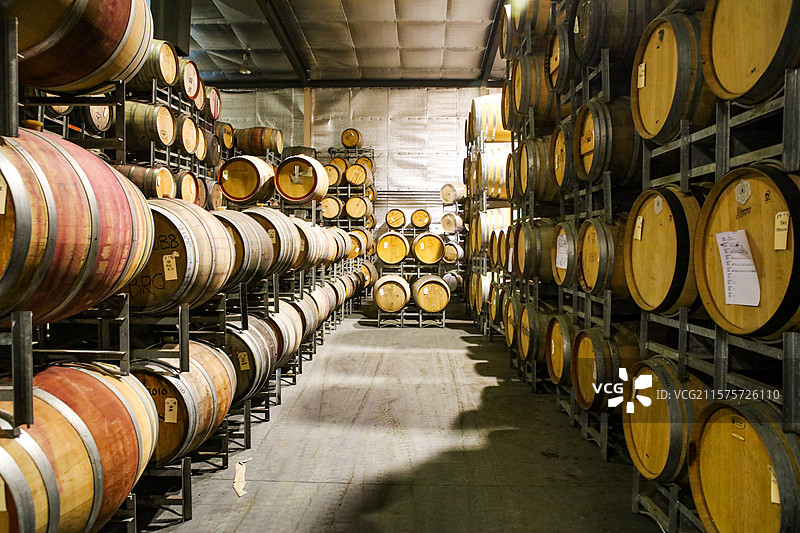 澳大利亚维多利亚洲的阿德莱德葡萄酒庄园图片素材