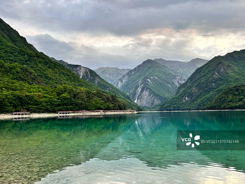 文县洋汤天池图片素材