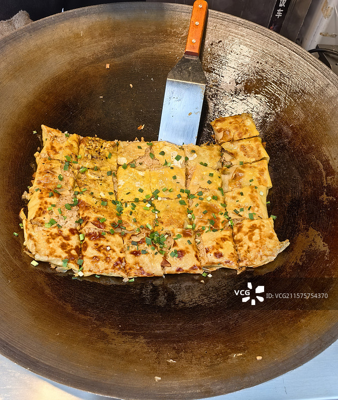 武汉美食三鲜豆皮图片素材