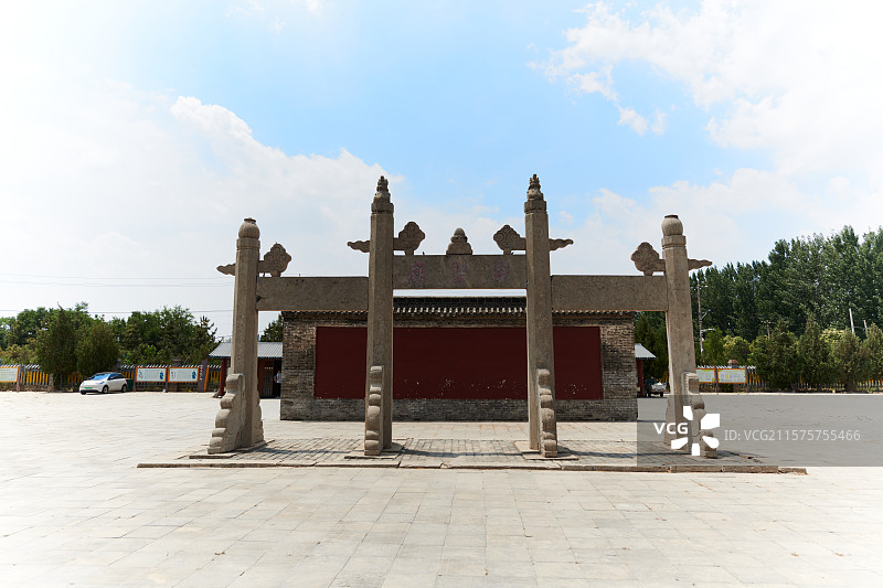 曾庙 忠孝祠 曾子庙 宗圣庙 孔子高足曾参图片素材