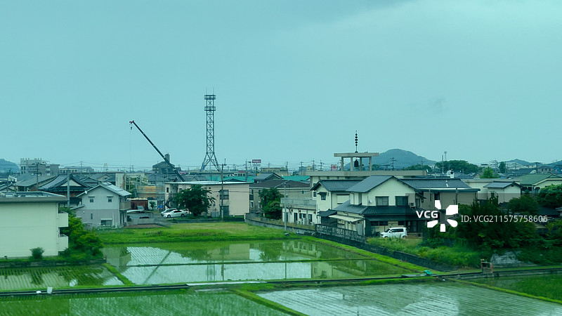 日本福冈城市街头景色图片素材