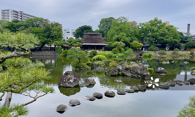 熊本水前寺成趣园图片素材