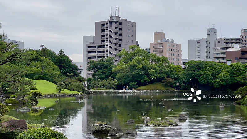 熊本水前寺成趣园图片素材