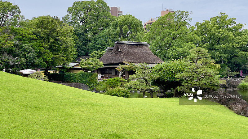 熊本水前寺成趣园图片素材
