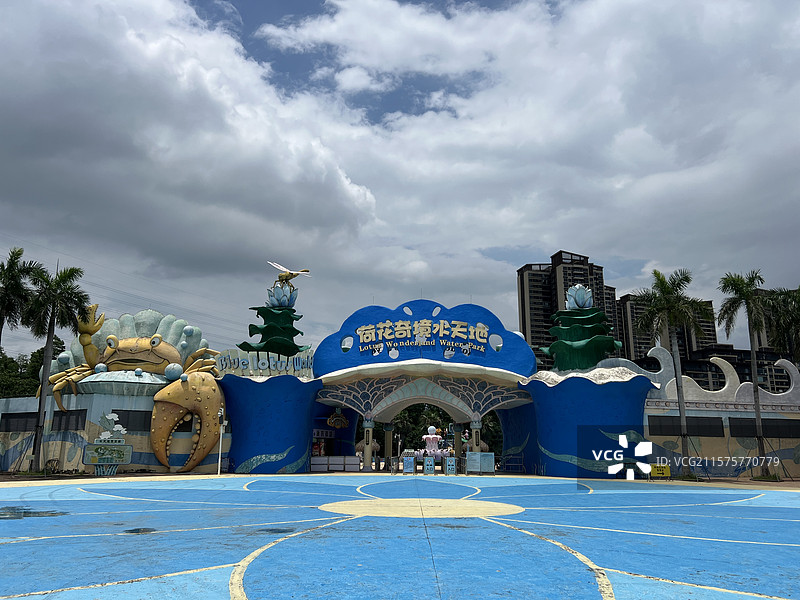 广东佛山三水荷花世界图片素材