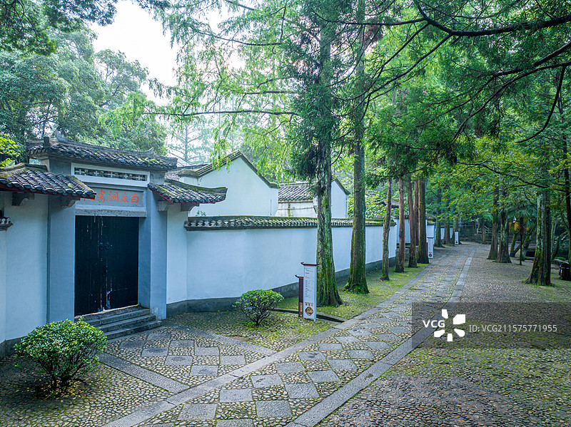 江西九江庐山白鹿洞书院图片素材