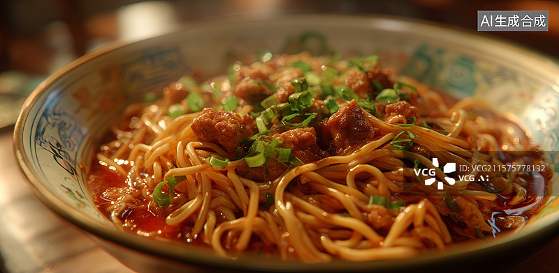 【AI数字艺术】热腾腾的意大利面图片素材