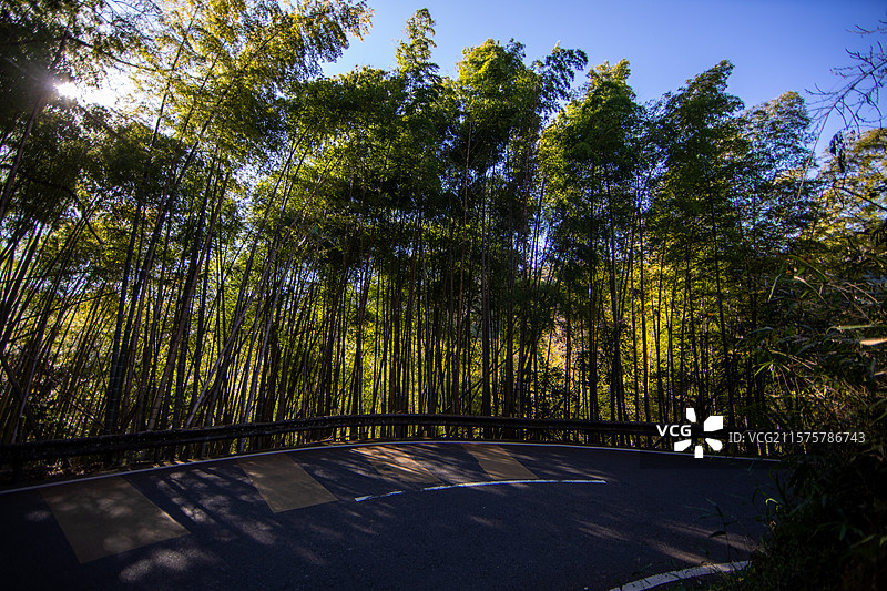 亚洲日本宫崎县高千穗峡谷的风光图片素材