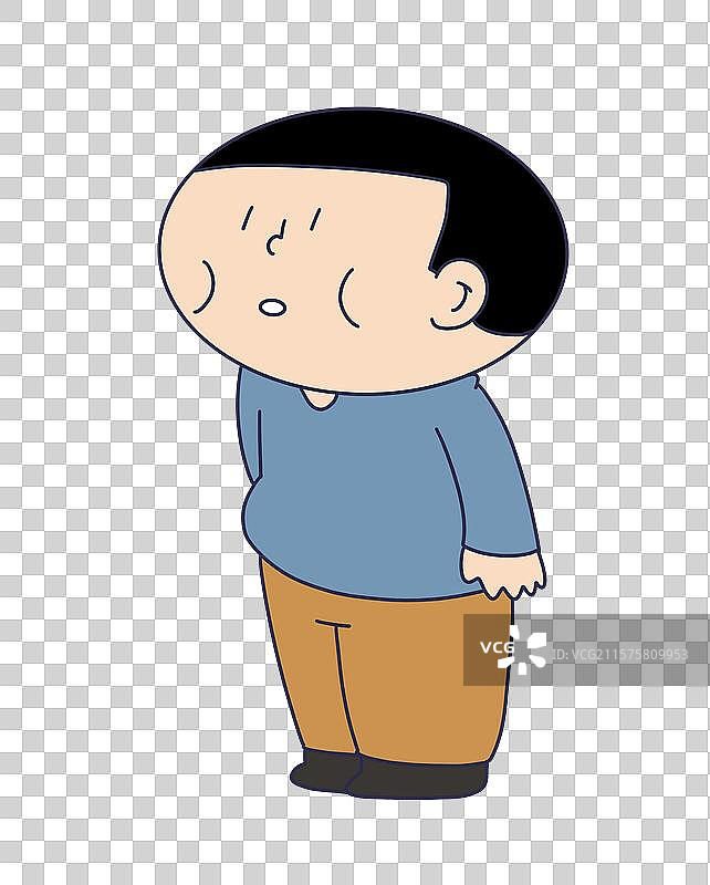 肥胖人物图片素材