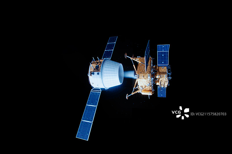 嫦娥奔月-嫦娥六号探月工程图片素材