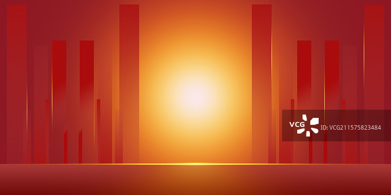 红色建军节党建政务科技几何背景图片素材