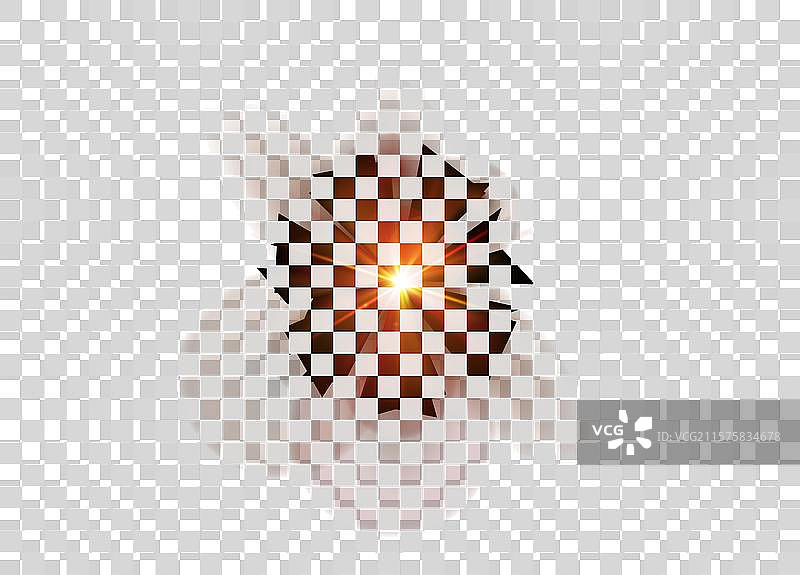 红色阳光眩光效果，带有光晕模糊辐射图片素材