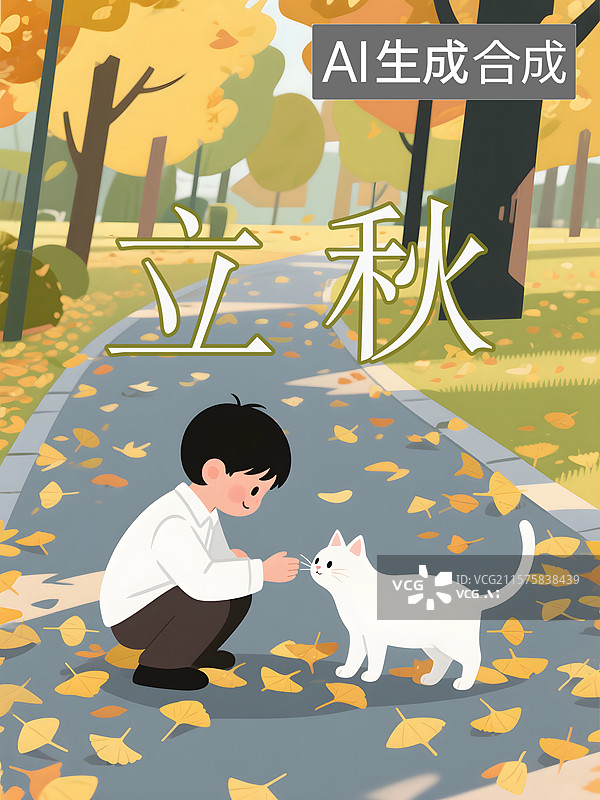 【AI数字艺术】立秋图片素材