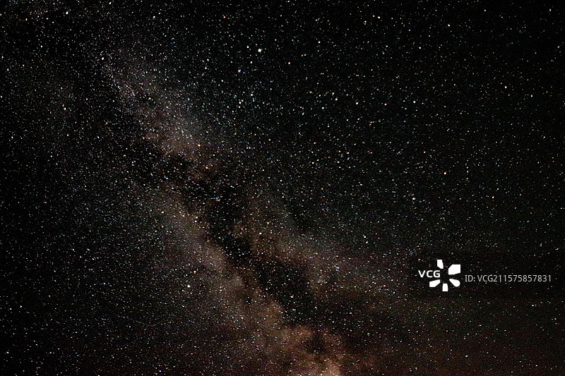 华盛顿州昆西的星空全景照片图片素材