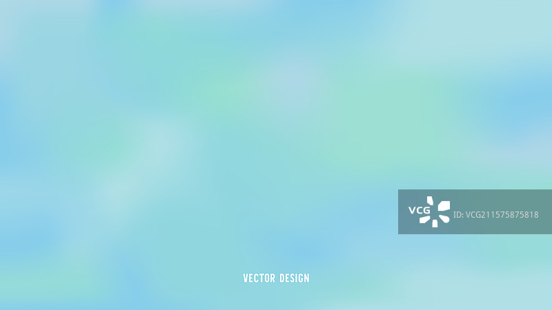 蓝色和绿色色调的柔和和谐图片素材