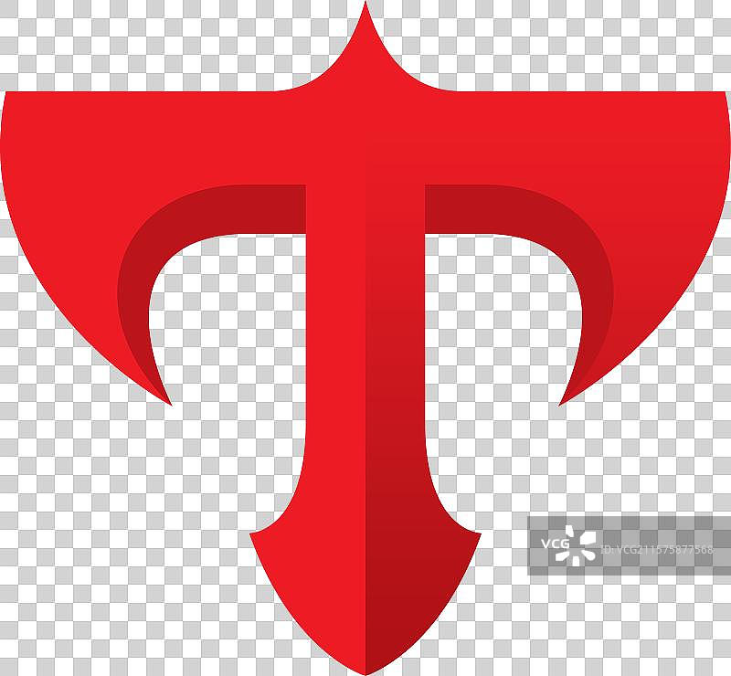 字母T强势标志图片素材