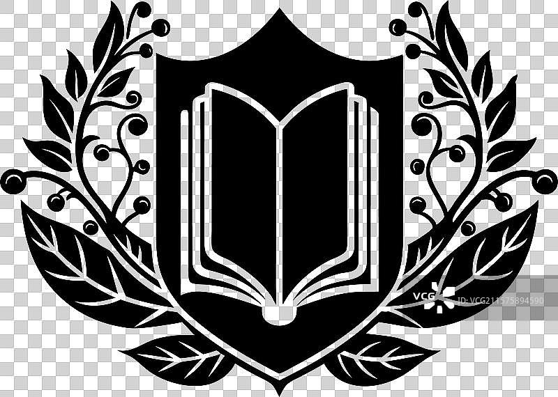 克里莫夫家族图书馆的纹章图片素材