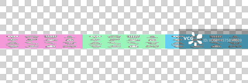 浴室必备：浴巾、拖鞋和挂架上的毛巾图片素材