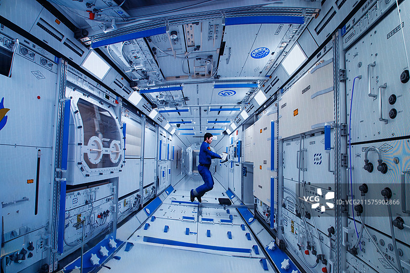 中国空间站问天实验舱图片素材