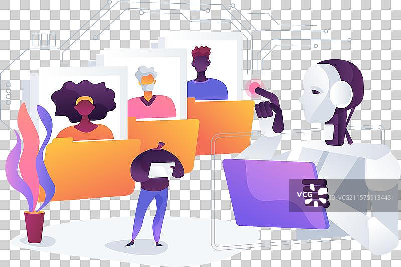 人工智能驱动的多样性和包容性倡议图片素材