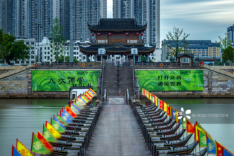 义乌-佛堂古镇图片素材