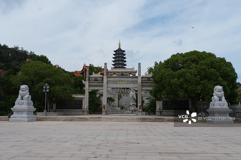 温州市洞头区中普陀寺图片素材