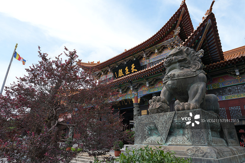 温州市洞头区中普陀寺天王殿图片素材