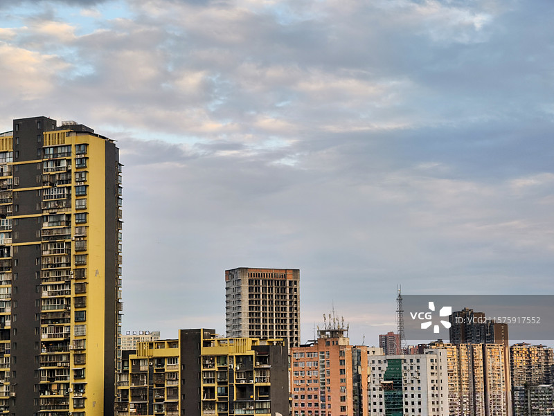 夏至日，城市美景如画！图片素材