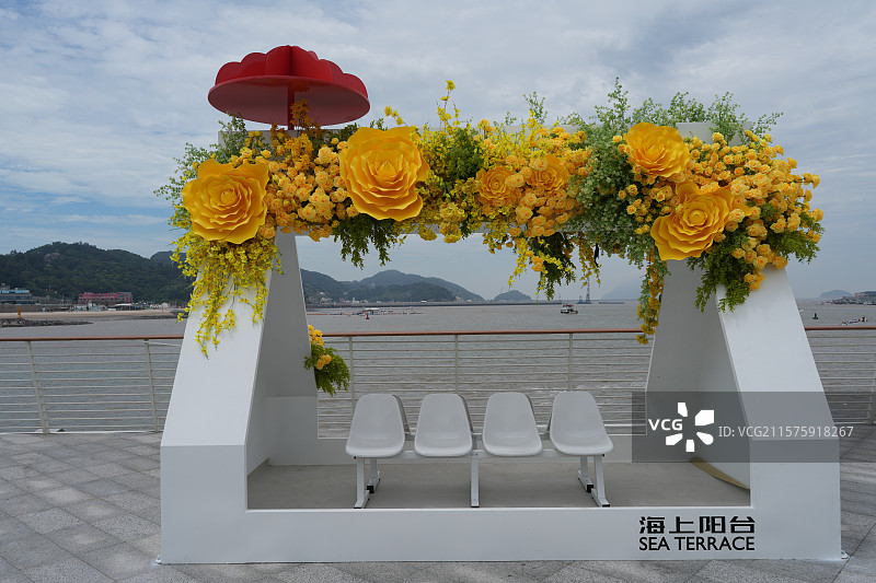 温州市洞头区洞头村海上阳台图片素材