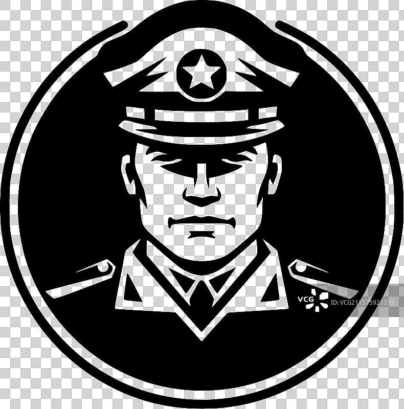 军队 - 极简和简单的轮廓图片素材