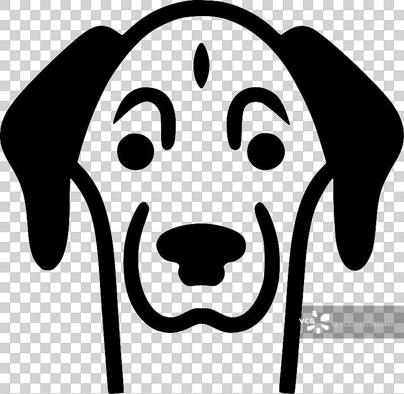 达尔马提亚犬 - 黑白相间图片素材