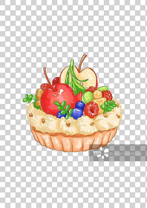 美食插画图片素材