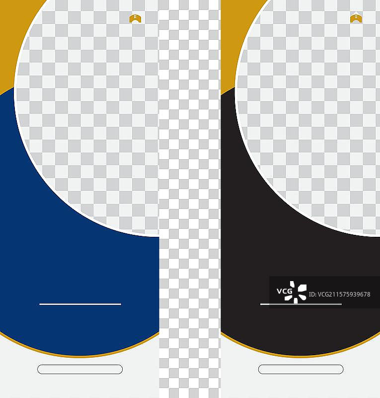 黑色和蓝色的房地产销售拉网横幅图片素材