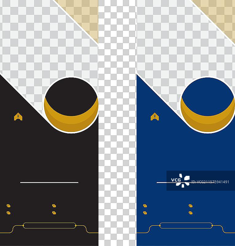 独特时尚的房产销售拉网横幅设计图片素材