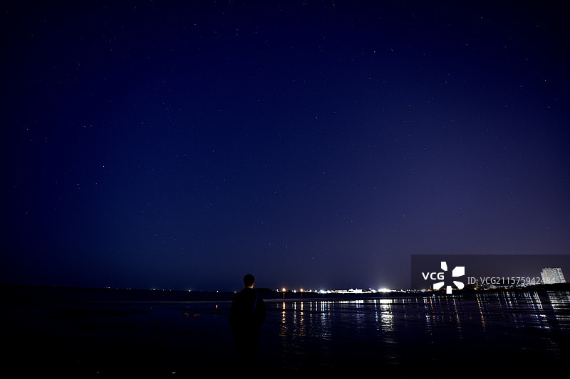 星空之下图片素材