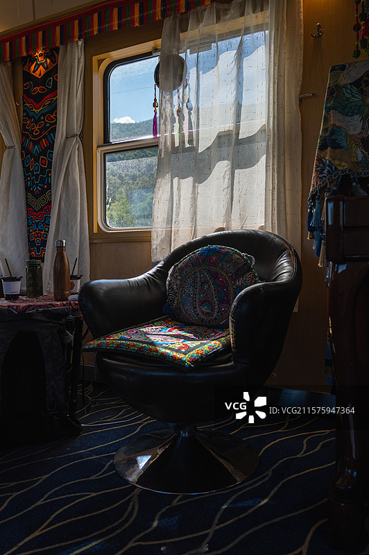 旅行火车上的座位图片素材