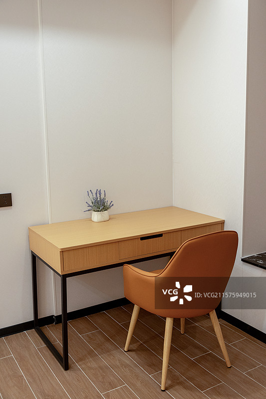 简约风书房一角图片素材