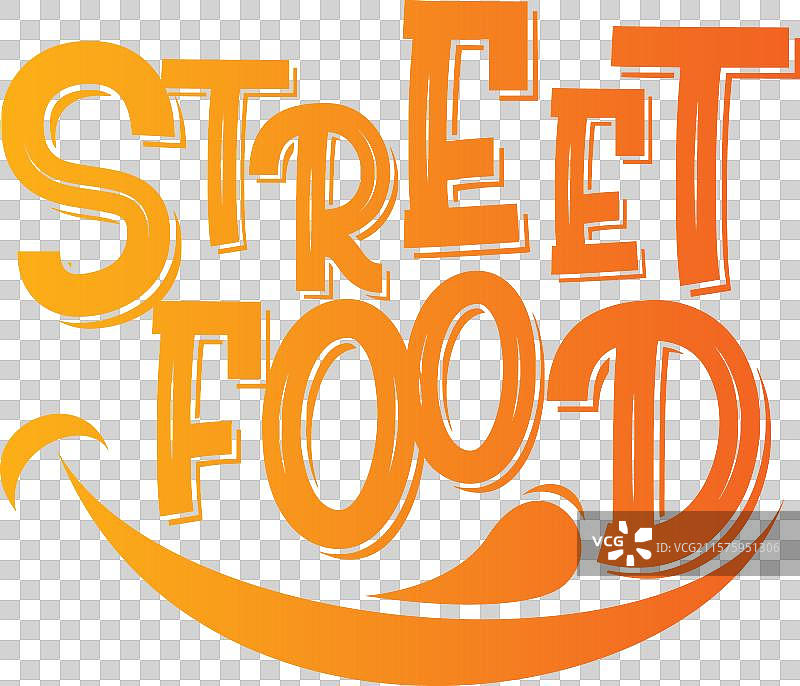 街头食品标志图片素材