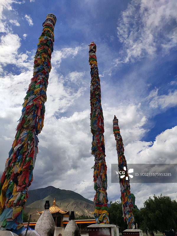 西藏山南桑耶寺图片素材