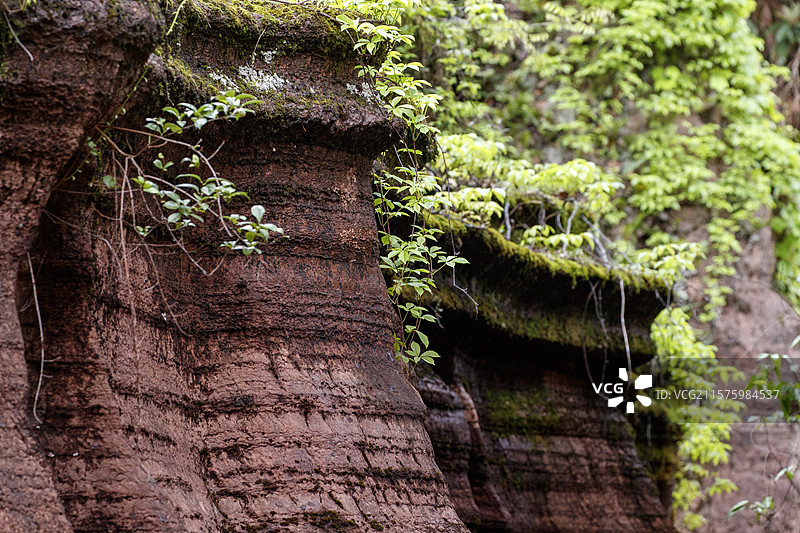 古丈县湘西红石林国家地质公园图片素材