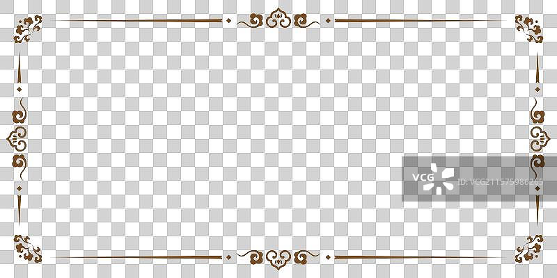 中式边框素材图片素材