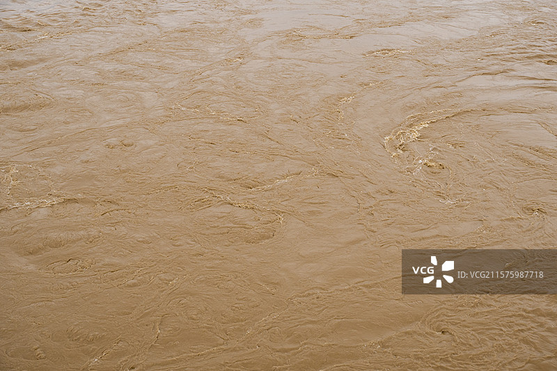 洪水荡漾的全帧拍摄图片素材