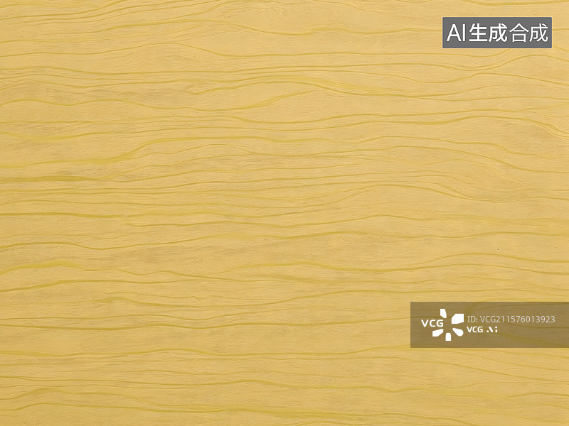 【AI数字艺术】-带有山水纹的黄色宣纸，纸面呈现出细腻的草纹质地图片素材