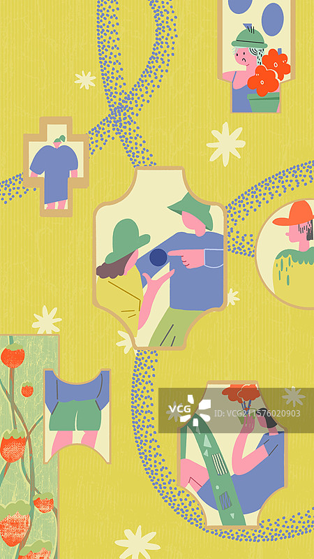 16:9 手机壁纸,挂在墙上的人图片素材