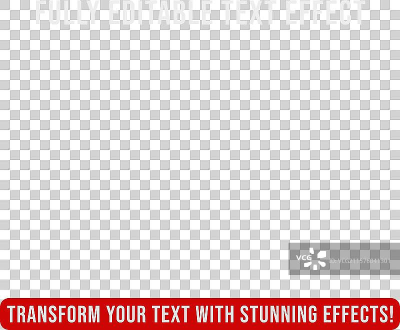 可编辑的文本效果，带有恐怖主题图片素材